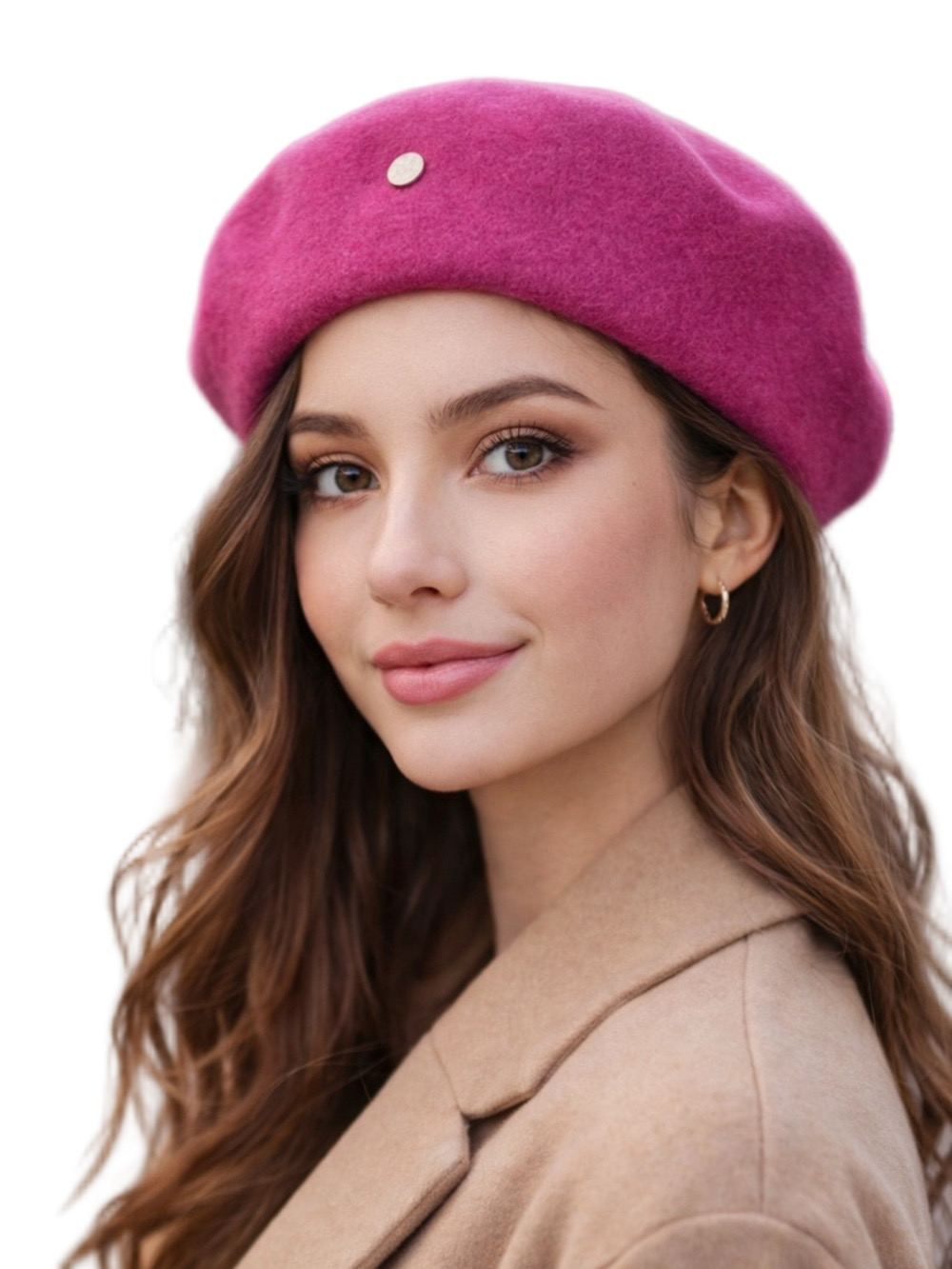 Classic Wool Beret Hat – French Style Chic | Soft & Timeless NEW